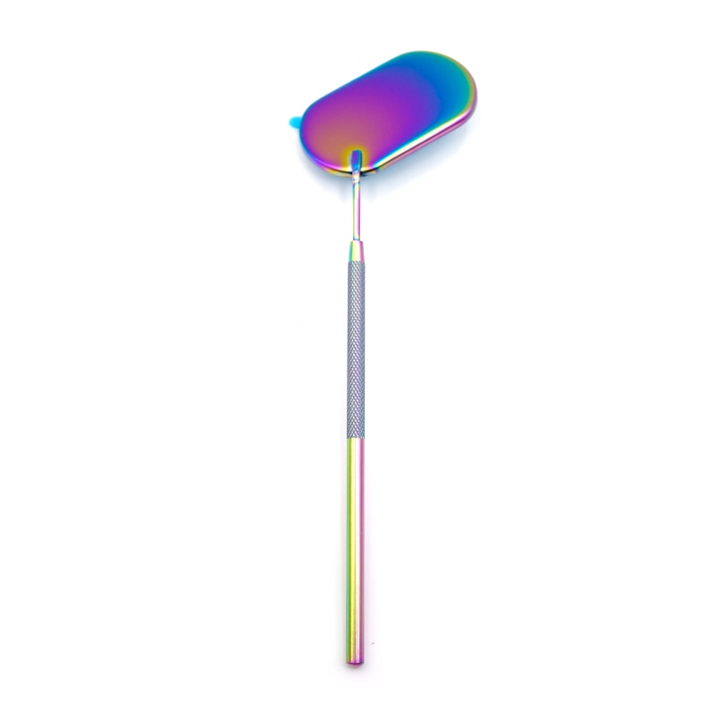 1pcs Multi Colors Stainless Steel Lash Mirror