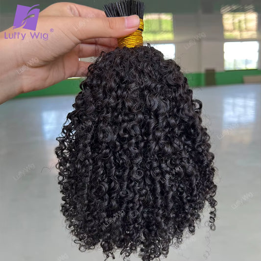 Afro Kinky I-Tips - The Ultimate 4C Blend Extension