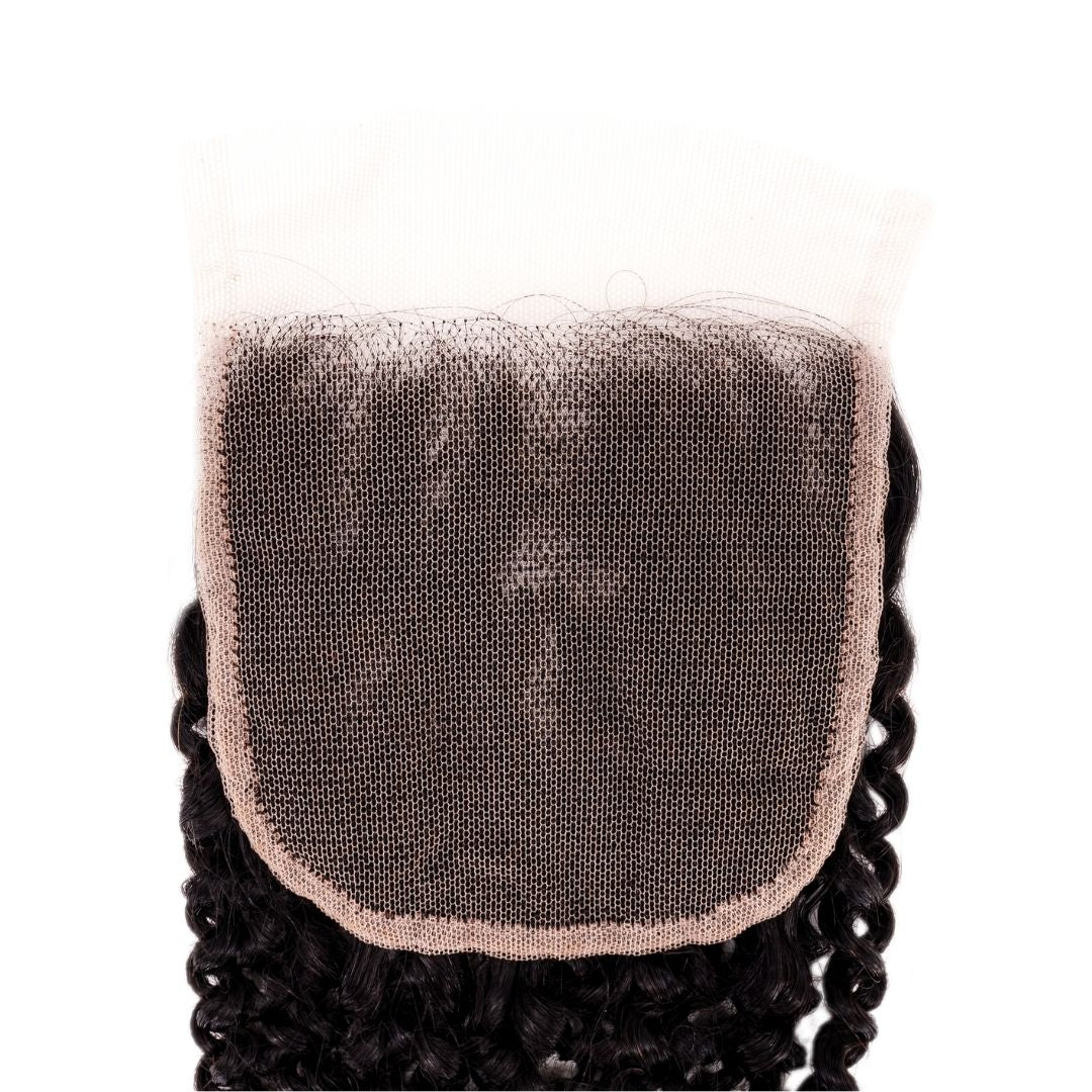 Afro Kinky Curly Closure 4x4