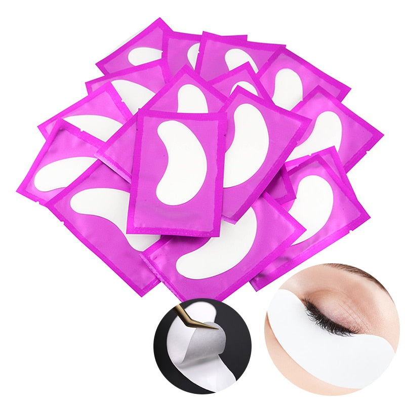 50/100Pairs/Lots Eyelash Extension Pads